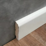 Imagen 1 de Zocalo Mdf  15mm X 80mm X 2750mm- [venta X Unid.] Keli Blanco