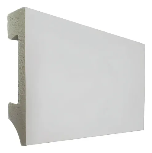 Zocalo Eps 14mm X 75mm X 2900mm- Max W [pack 6 Unid.] Cuadrado Blanco