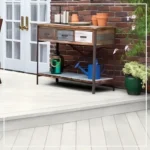 Imagen 1 de Deck Wpc Exterior Linea Camaleon 22mm X 138 X 2900 [unidad] Blanco Puro Y Roble Marron Mate