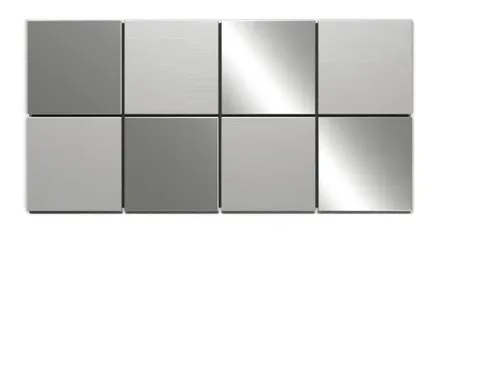 Verona Revestimiento Pared Indrainox (caja 1m2 = 24 Unidad) Combinada