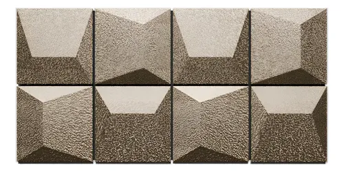 Verona Bisel Recto Revestimiento Indrainox [1m2 = 24 Placas] Oro Viejo Oro Viejo