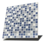 Imagen 1 de Ceramico Capri Mix Piso/ Pared 43x43- Maja [caja 2,25m2] Azul Marino