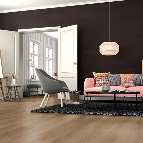 Flotantes Kronotex 8mm X 193mm X 1380 No Bisel- Caja 2,13m2 Roble Trend