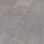 Imagen 1 de Flotante 8mm Pesaro Zement Simil Cemento- Bisel- Caja 2,12m2 Gris