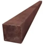 Imagen 1 de Madera Plastica 90mm X 90mm X 2450mm (17 Kilos X Unidad) Marron