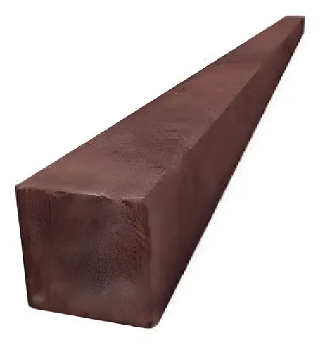 Madera Plastica 50mm X 50mm X 2450mm (5 Kilos X Unidad) Marron