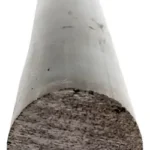 Imagen 1 de Madera Plastica Circular Ø 73mm X 2450mm (9 Kilos X Un) Gris
