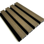 Imagen 1 de Wpc Panel Ext. Maxcore [25 X 219 X 2990mm] Precio X Unidad Lapacho Y Negro