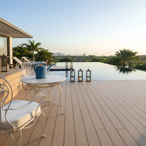 Deck Wpc Exterior Bulk Colecc [25 X 147 X 2200mm] $ X Unidad