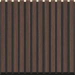 Imagen 1 de Pack 2 Paneles Acusticos Pared De 21mm X 600mm X 2400mm Walnut Oak