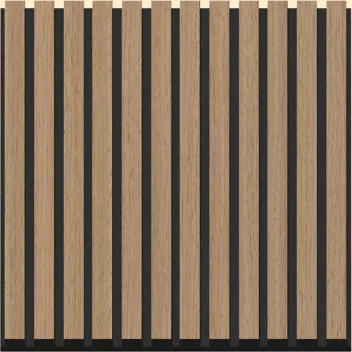 Pack 2 Paneles Acusticos Pared De 21mm X 600mm X 2400mm White Oak