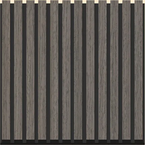 Pack 2 Paneles Acusticos Pared De 21mm X 600mm X 2400mm Silver Oak
