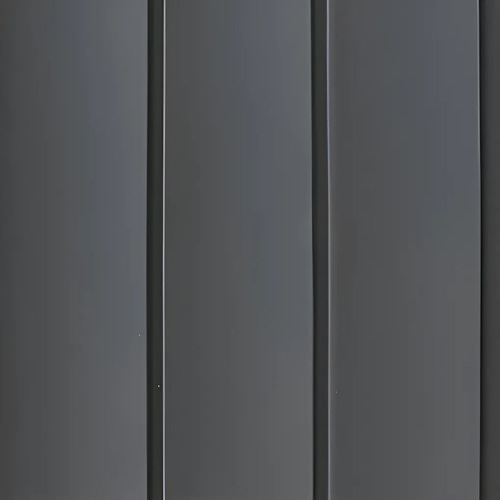 Interior Rev. Pared Linea Curly [1cm X 25cm X 2,85m] = 10 Un Dusty Gris Oscuro