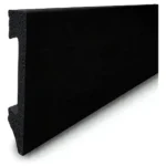 Imagen 1 de Zocalo Eps 14mm X 75mm X 2900mm- Max W [pack 6 Unid.] Cuadrado Negro