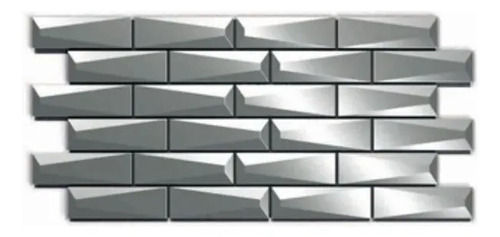 Savoca En Punta- Pared Indrainox (caja 1m2 = 24 Unidades)