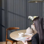 Imagen 1 de Interior Revestimiento Pared Curly [1cm X 25cm X 2,85m] Curly Dusty Gris Oscuro