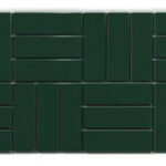Imagen 1 de Siracusa - Pared Indrainox (caja 1m2 = 24 Unidades) Verde Ingles