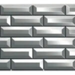 Imagen 1 de Savoca Bisel Recto Pared Indrainox (caja 1m2 = 24 Unidades)