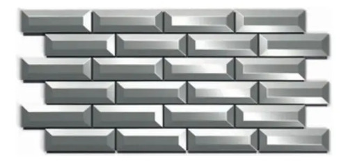 Savoca Bisel Recto Pared Indrainox (caja 1m2 = 24 Unidades)