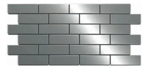 Savoca - Revest. Pared Indrainox (caja 1m2 = 24 Unidades)