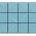 Imagen 1 de Palermo Bisel - Pared Indrainox (caja 1m2 = 24 Unidades)