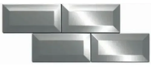 Subway Bisel- Pared Indrainox (caja 1m2 = 22 Unidades)