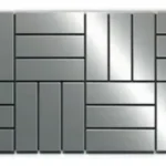 Imagen 1 de Siracusa - Pared Indrainox (caja 1m2 = 24 Unidades) Brillo