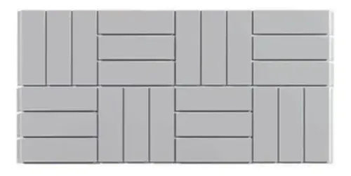 Siracusa - Pared Indrainox (caja 1m2 = 24 Unidades) Blanco