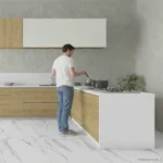 Imagen 10 de Porcelanico Rectificado 64 X 123 [caja X 2,30m2] Calacata Gris Mate