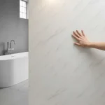 Imagen 10 de Placa Pvc Simil Marmol 2,5mm X 1220mm X 2440mm Carrara Ice