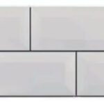 Imagen 10 de Subway Bisel- Pared Indrainox (caja 1m2 = 22 Unidades)