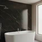 Imagen 10 de Porcelanico Importado Cedasa 56x113 [caja X 2,53m2] Marquinia Vetas Doradas