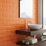 Imagen 10 de Ceramico Subway Colores 10x20 [caja X 1m2] Naranja