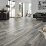 Imagen 2 de Piso Flotante Kronotex 12mm X 188mm X 1380m - Caja 1,30m2 Roble Harbour Grey 3572