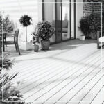 Imagen 2 de Deck Wpc Exterior Linea Camaleon 22mm X 138 X 2900 [unidad] Blanco Puro Y Roble Marron Mate
