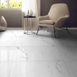 Imagen 2 de Porcelanico Polido Rectificado Carrara 70x70 [caja X 3,43m2] Carrara Blanco