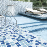 Imagen 2 de Ceramico Capri Mix Piso/ Pared 43x43- Maja [caja 2,25m2] Azul Marino
