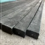 Imagen 2 de Madera Plastica 110mm X 60mm X 2450mm (14kg X Unidad) Negro