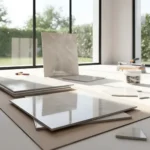 Imagen 2 de Ceramico Esmalte Brillo Piso/ Pared 36x36 Maja [caja 2,33m2] Quijano Gris