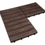 Imagen 2 de Wpc Deck Baldosas Encastrables [300x300x20] - Venta X M2 Tabaco