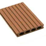 Imagen 2 de Wpc Exterior Oval Colecc. [24mm X 142mm X 2900mm] $ X Unidad Marrón Dorado Marrón Claro
