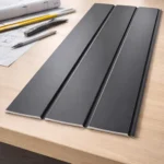 Imagen 2 de Interior Rev. Pared Linea Curly [1cm X 25cm X 2,85m] = 10 Un Dusty Gris Oscuro