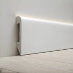 Imagen 2 de Zocalo Eps Blanco 14mm X 75mm X 2900mm- Max W [pack 6 Unid.]