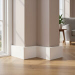 Imagen 3 de Zocalo Mdf Blanco 15mm X 60mm X 2750mm- [pack 6 Unidades]