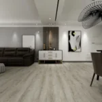 Imagen 3 de Piso Vinilico Max Core Linea Pino- 4/0,5mm X 230mm X 1540mm Gris Medio Decorativo