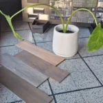 Imagen 3 de Piso Cerámico Simil Madera 15x60 Angelgres Caja 1,56m2 New Legno Forest Grey