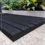 Imagen 3 de Madera Plastica 110mm X 60mm X 2450mm (14kg X Unidad) Negro