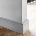 Imagen 3 de Zócalo Mdf Foliado Kronotex Cuadrado Simil Madera 2.6m 5