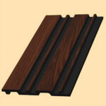 Imagen 3 de Rev. Interior Acanalado Maxcore Eps 12mm- (venta X Unidad) Roble Miel Y Negro
