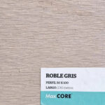 Imagen 3 de Tirante 60mm X 40mm X 2900mm Wpc- Max Core [venta X Unidad] Roble Gris Roble Gris